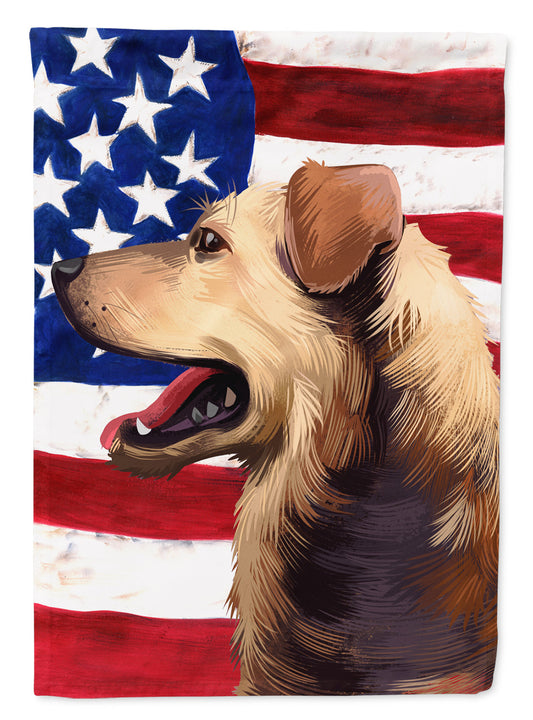 Austrian Pinscher American Flag Garden Flag - Outdoor Decorative Yard Flag CK6415GF