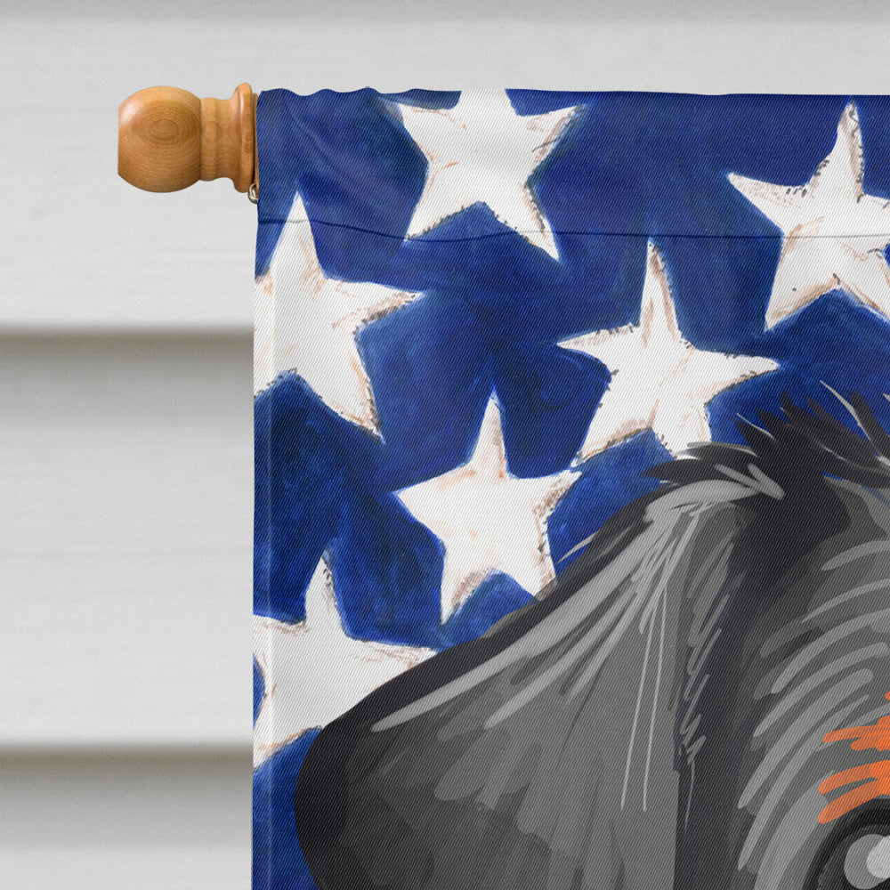 Danish-Swedish Farmdog American Flag Flag Canvas House Size CK6502CHF