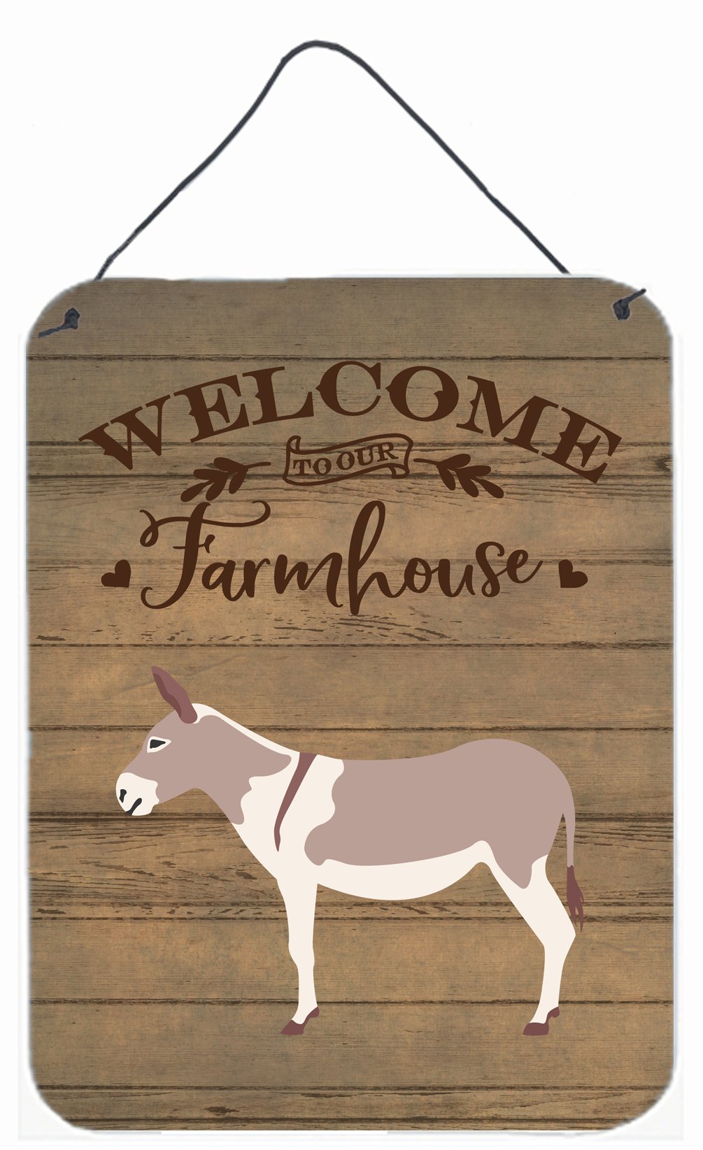 Australian Teamster Donkey Welcome Wall or Door Hanging Prints CK6790DS1216