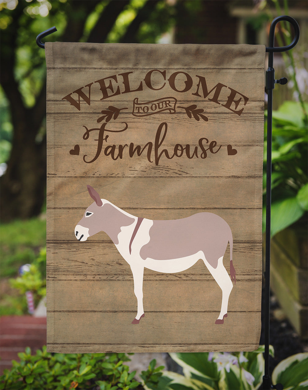 Australian Teamster Donkey Welcome Garden Flag – Decorative Outdoor Yard Flag CK6790GF