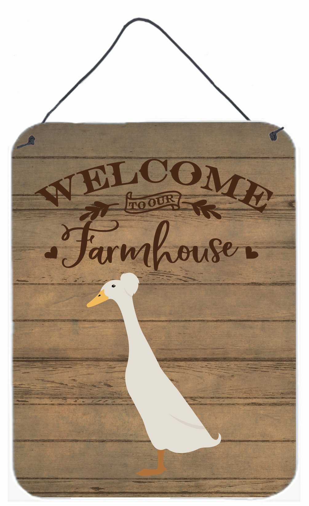 Bali Duck Welcome Wall or Door Hanging Prints CK6803DS1216