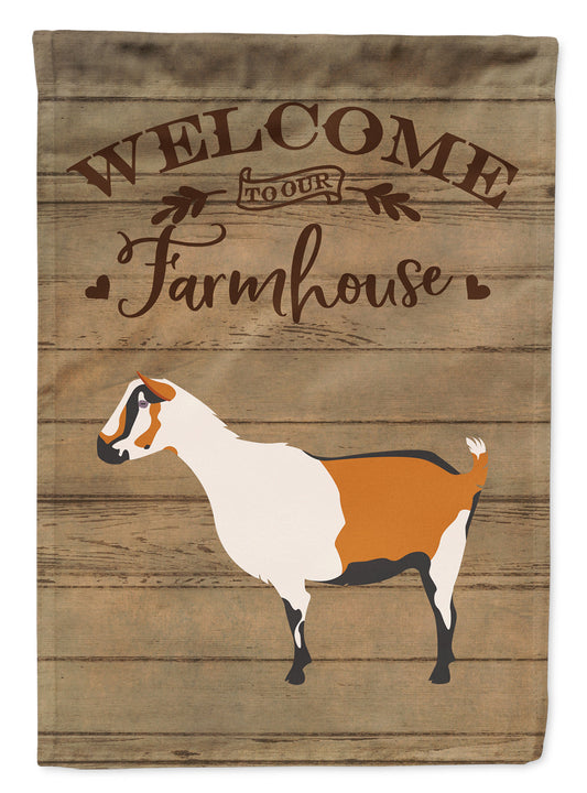 Alpine Goat Welcome Garden Flag – Decorative Outdoor Yard Flag CK6824GF