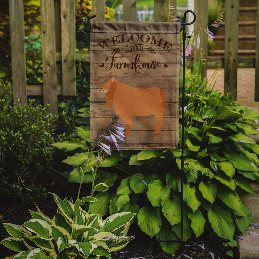 American Lamancha Goat Welcome Garden Flag – Decorative Outdoor Yard Flag CK6829GF