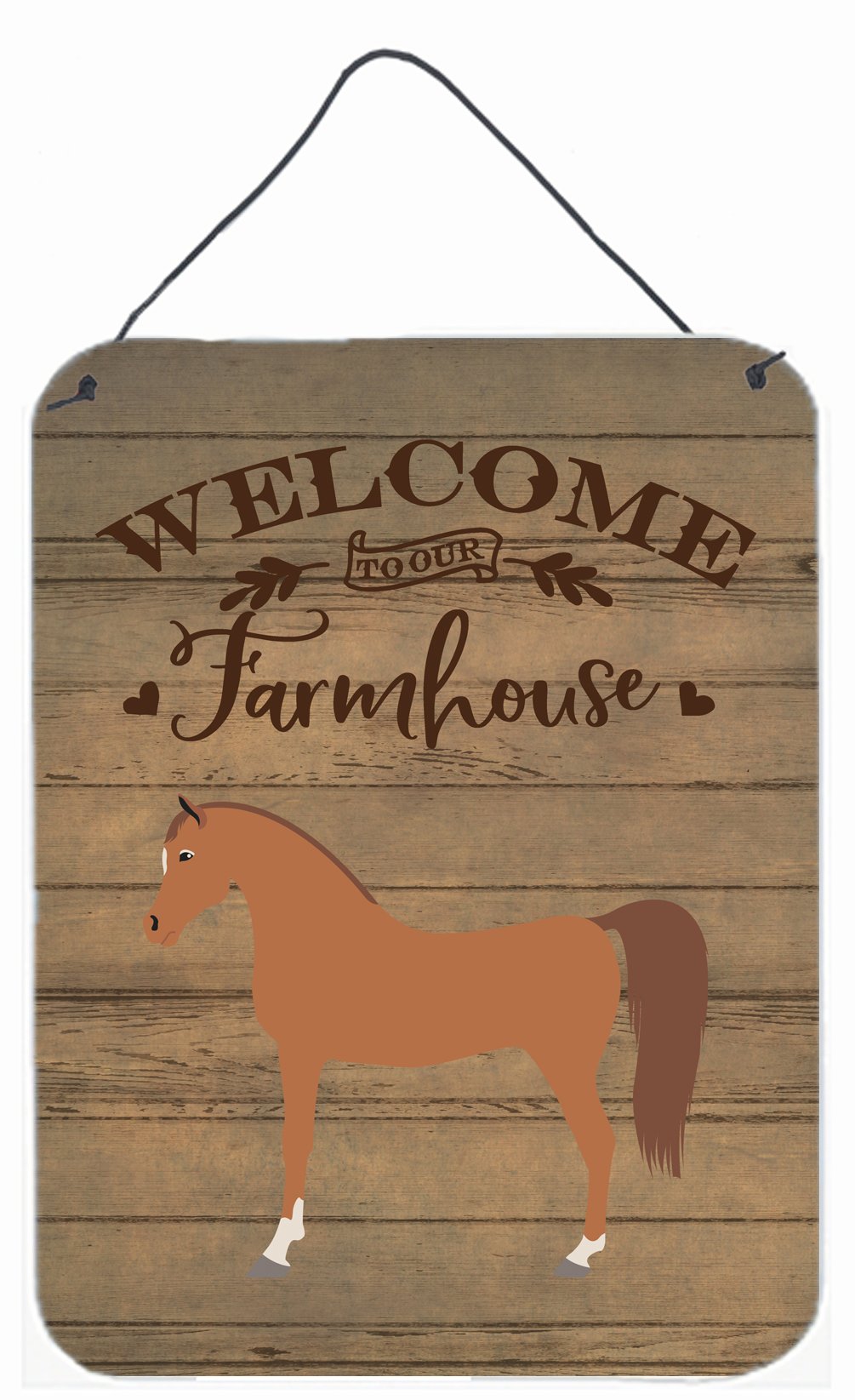 Arabian Horse Welcome Wall or Door Hanging Prints CK6855DS1216