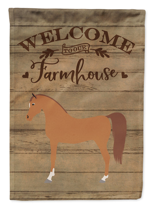 Arabian Horse Welcome Garden Flag – Decorative Outdoor Yard Flag CK6855GF