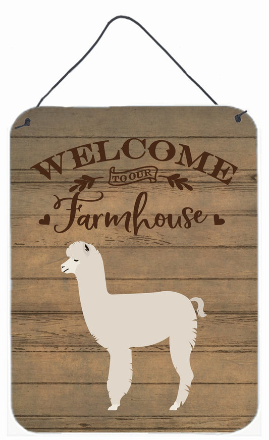 Alpaca Welcome Wall or Door Hanging Prints CK6863DS1216