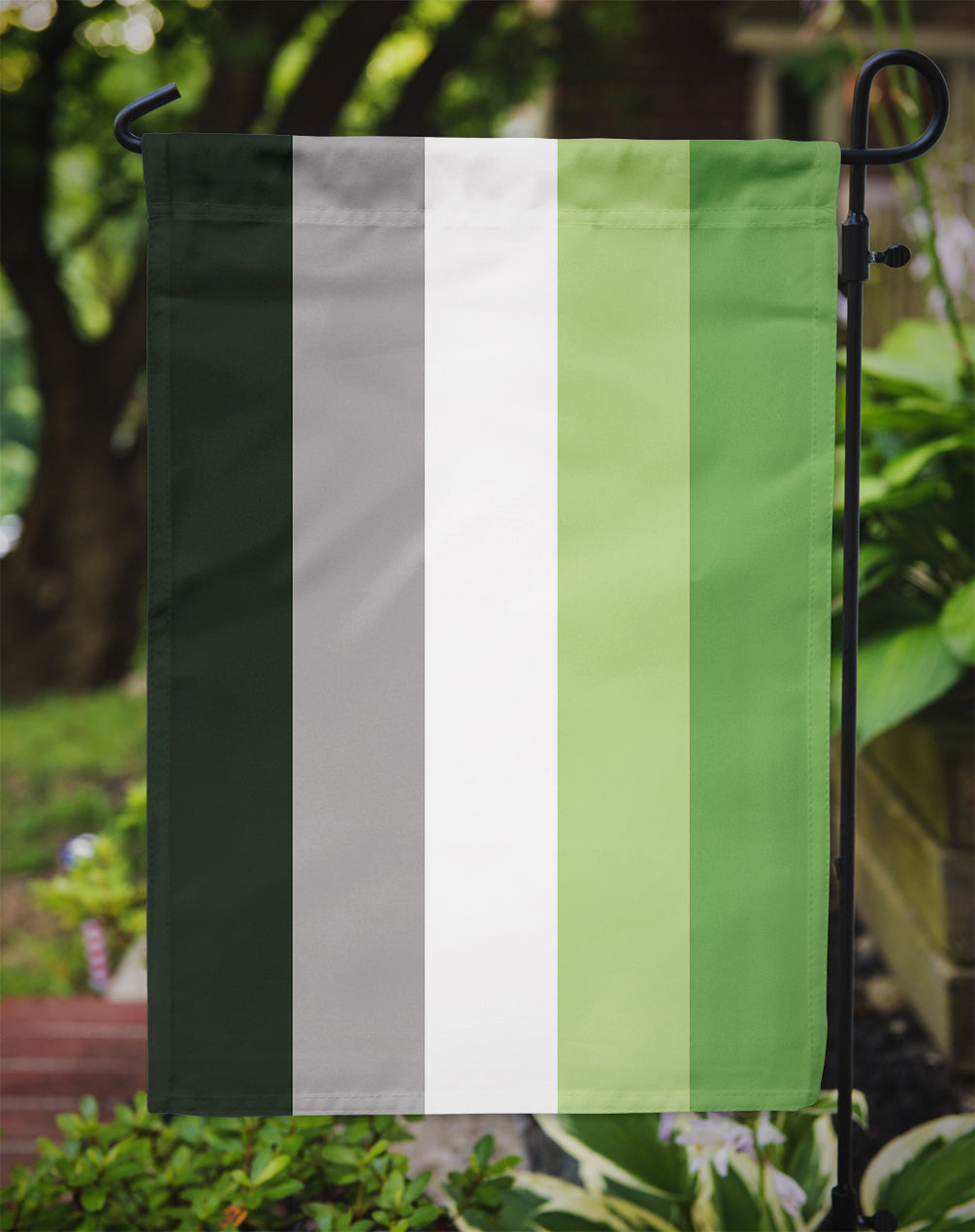 Aronmantic Pride Garden Flag – LGBTQ+ Inclusive Outdoor Yard Decor