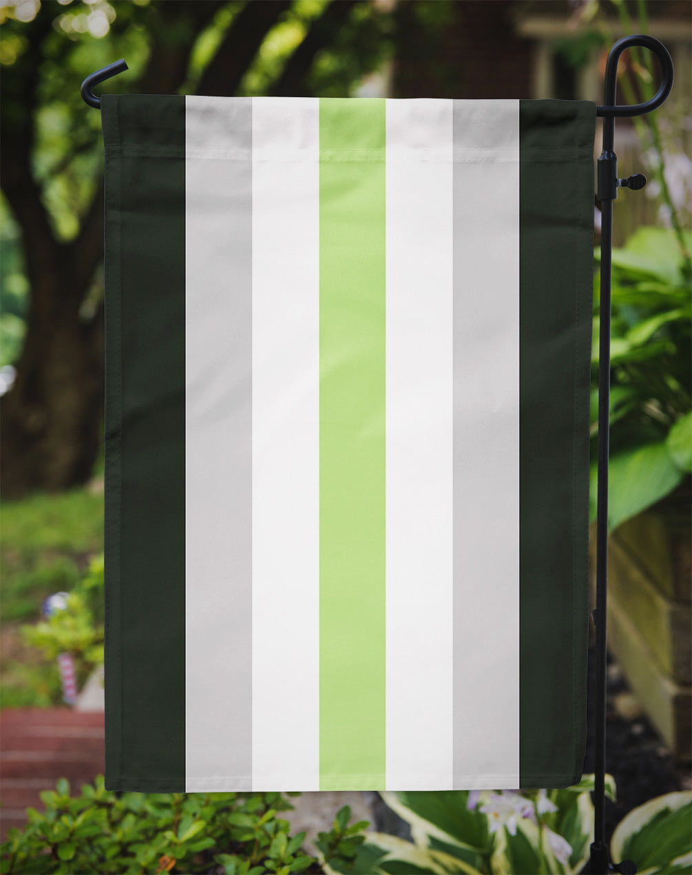 Agender Pride Garden Flag – LGBTQ+ Inclusive Outdoor Yard Decor