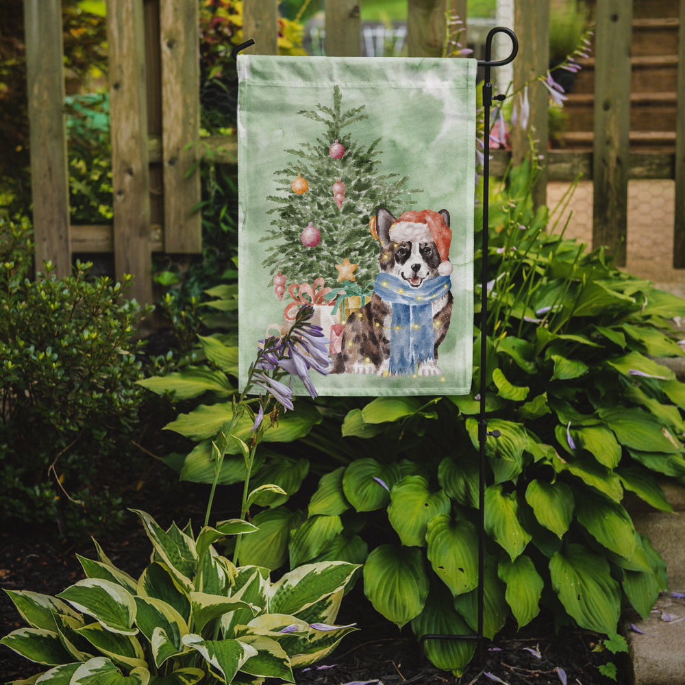 Christmas Cardigan Corgi Garden Flag – Decorative Outdoor Yard Flag