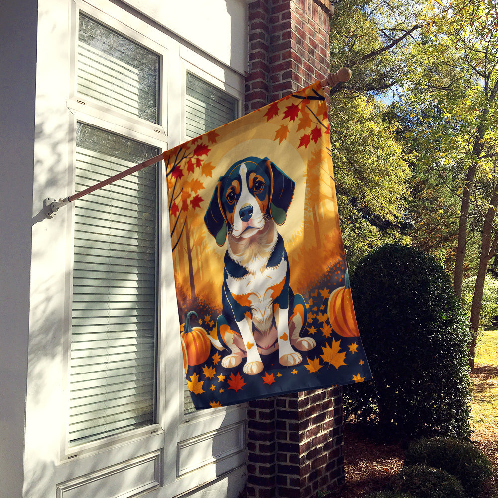 Beagle Fall House Flag