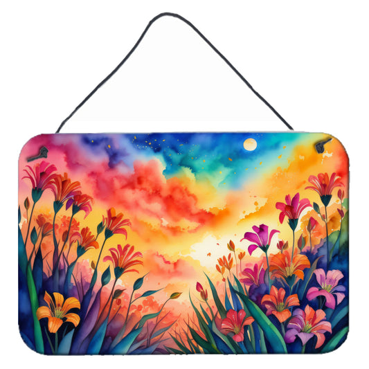 Alstroemerias in Color Wall or Door Hanging Prints