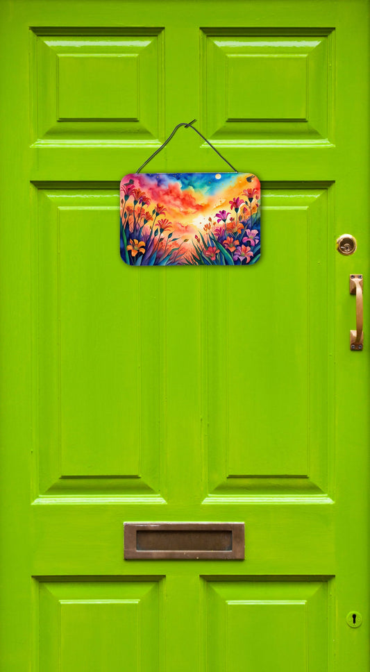 Alstroemerias in Color Wall or Door Hanging Prints