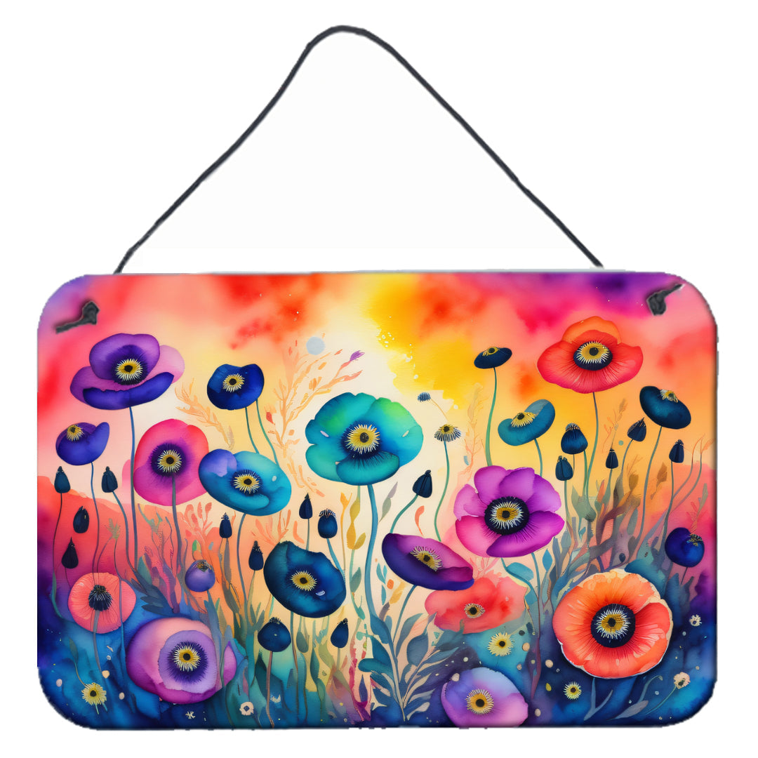 Anemones in Color Wall or Door Hanging Prints