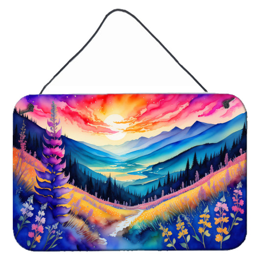 Annual Larkspur in Color Wall or Door Hanging Prints