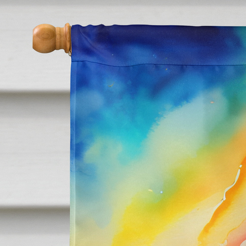 Daffodils in Color House Flag