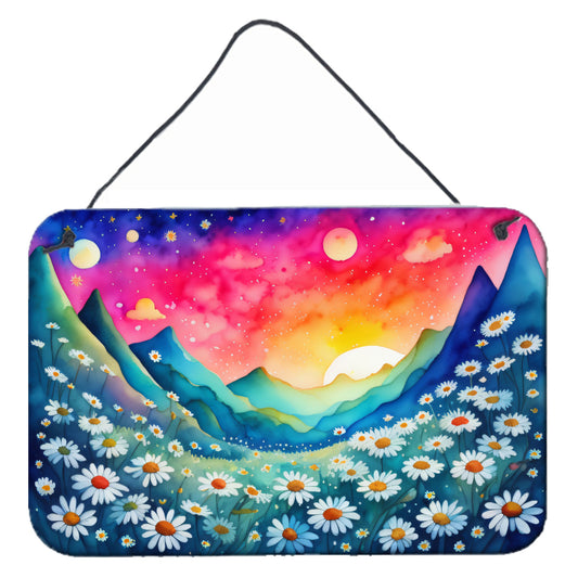 Daisies in Color Wall or Door Hanging Prints