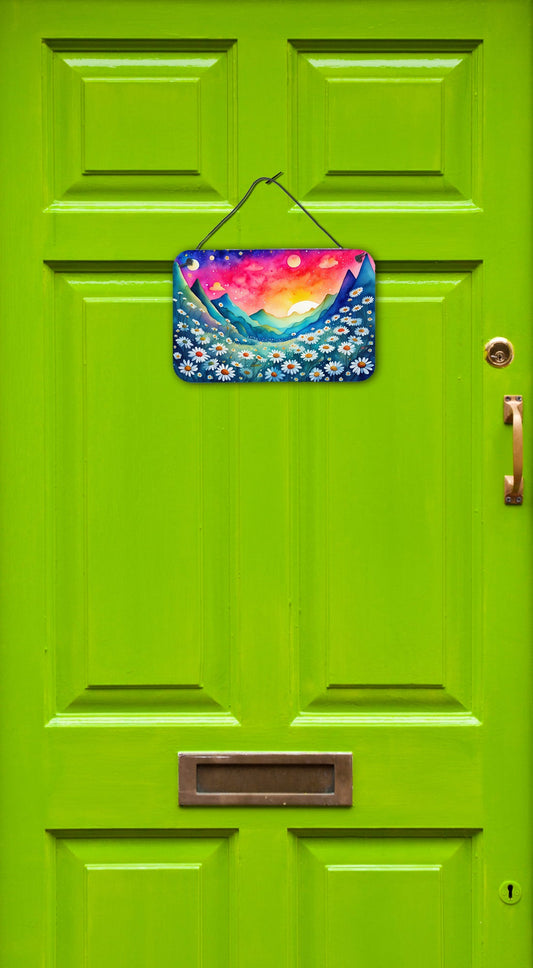 Daisies in Color Wall or Door Hanging Prints