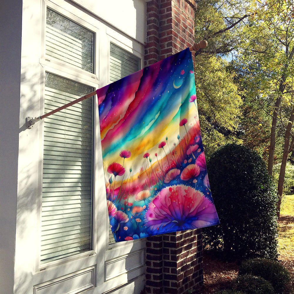 Dianthus in Color House Flag