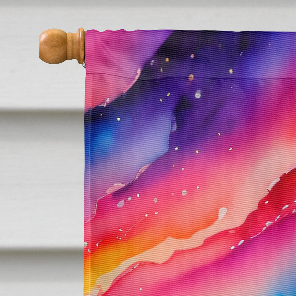 Dianthus in Color House Flag