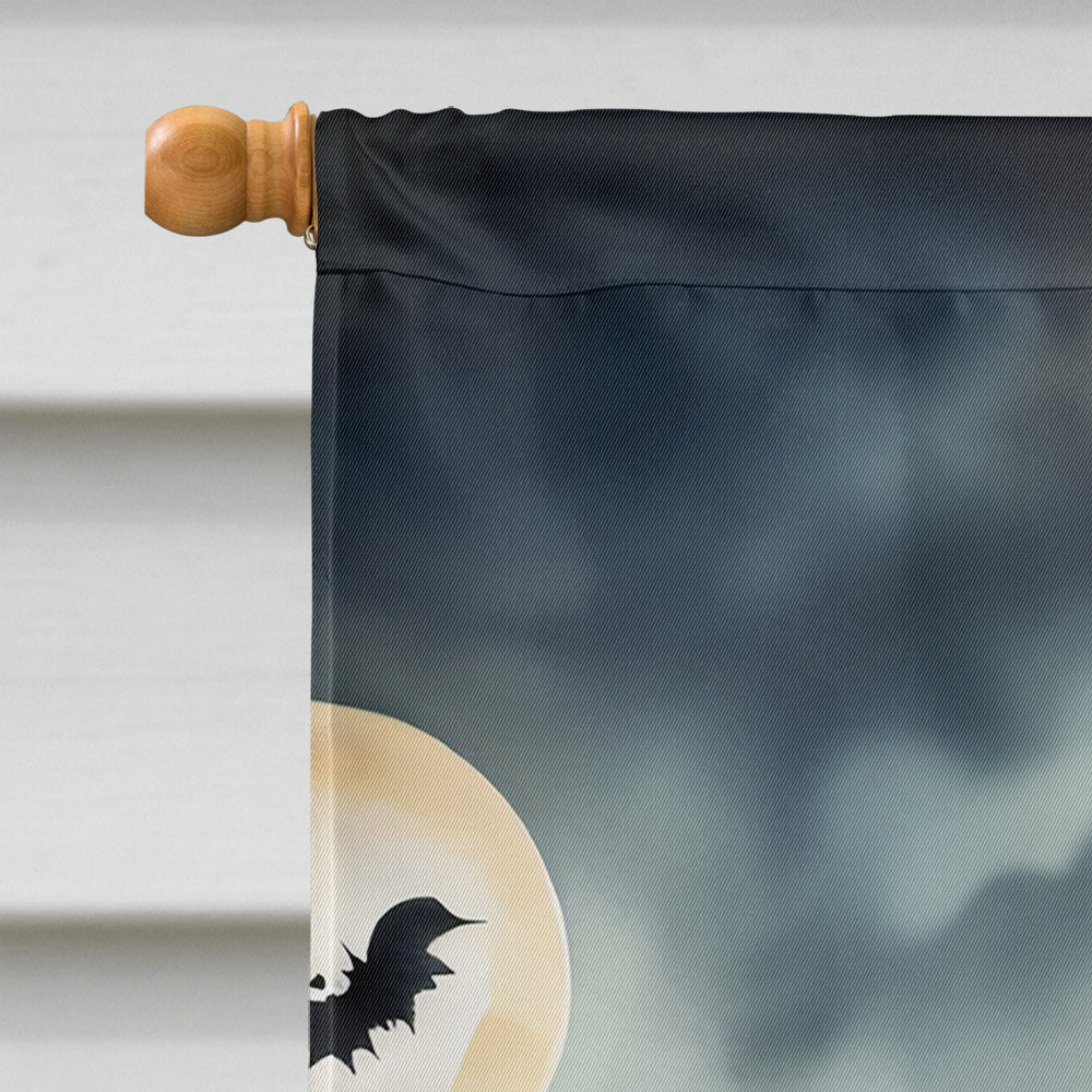 Saint Bernard Spooky Halloween House Flag