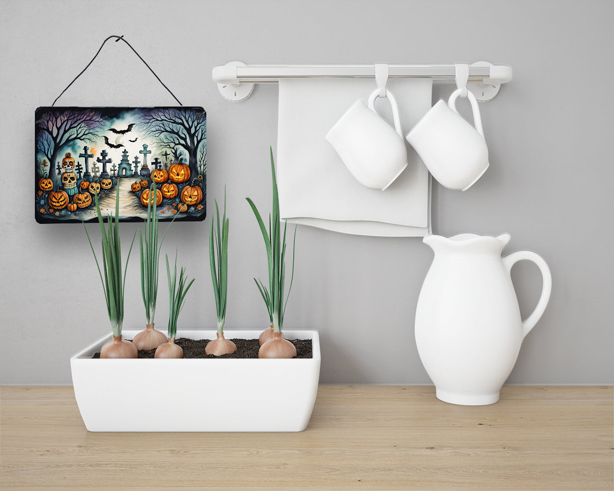 Day of the Dead Spooky Halloween Wall or Door Hanging Prints