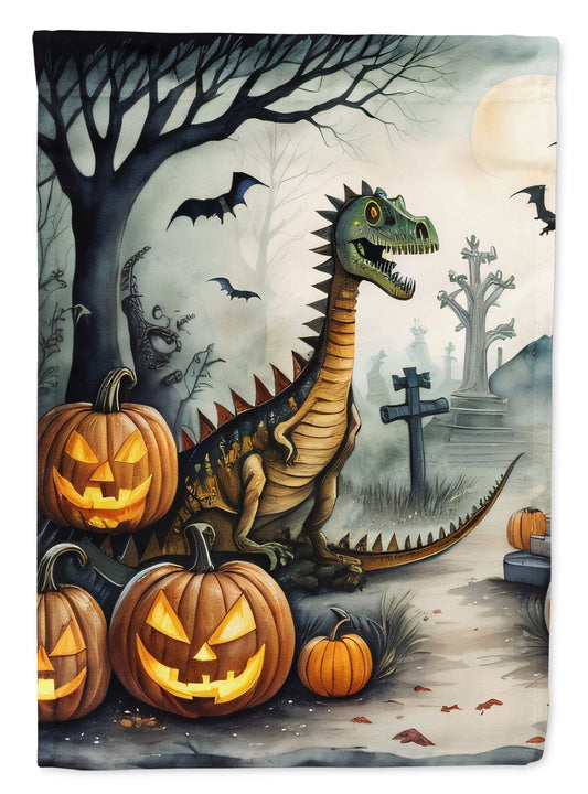 Dinosaurs Spooky Halloween Garden Flag – Outdoor Decorative Yard Flag