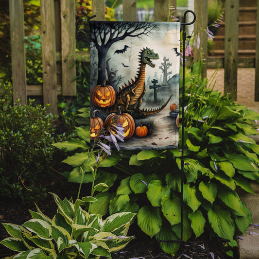 Dinosaurs Spooky Halloween Garden Flag – Outdoor Decorative Yard Flag