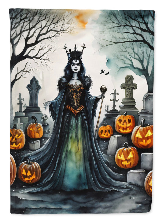 Evil Queen Spooky Halloween Garden Flag – Outdoor Decorative Yard Flag