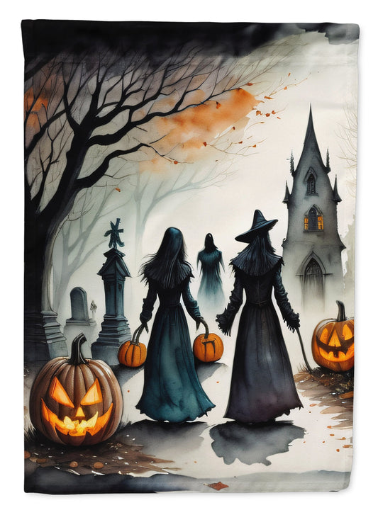 Vampires Spooky Halloween Garden Flag – Outdoor Decorative Garden Flag