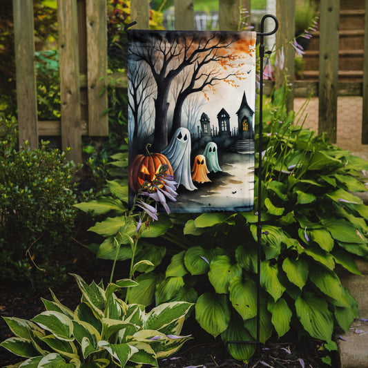Ghosts Spooky Halloween Garden Flag – Outdoor Decorative Yard Flag