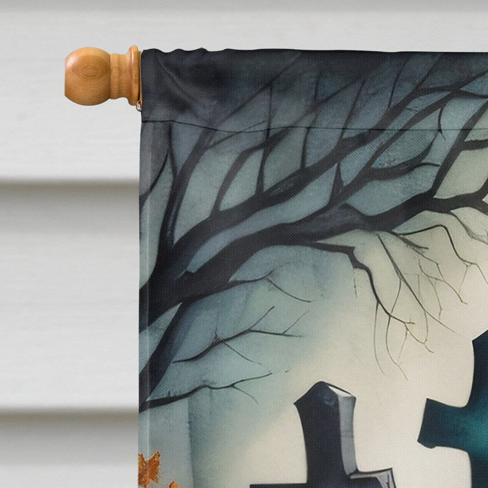 La Catrina Skeleton Spooky Halloween House Flag