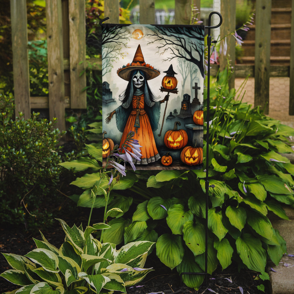 La Llorona Skeleton Spooky Halloween Garden Flag – Outdoor Decorative Yard Flag