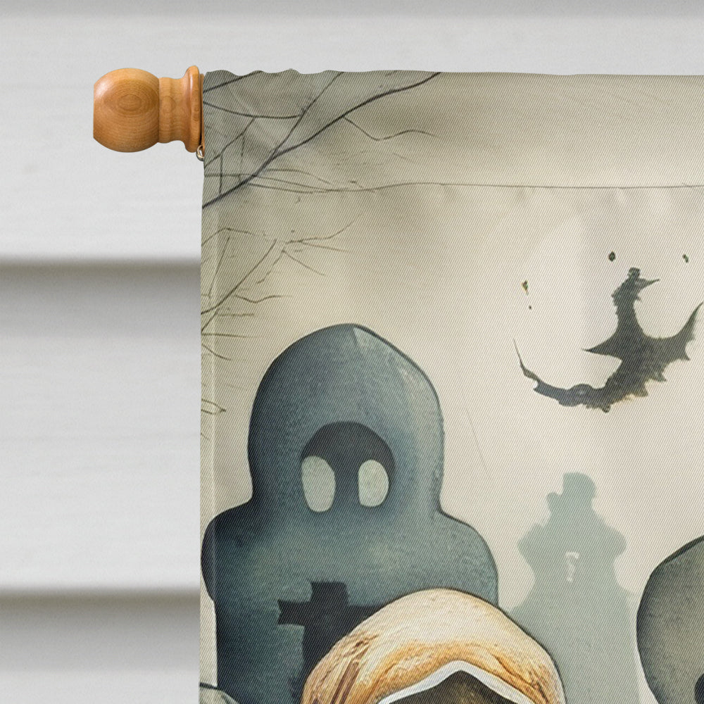 Mummies Spooky Halloween House Flag