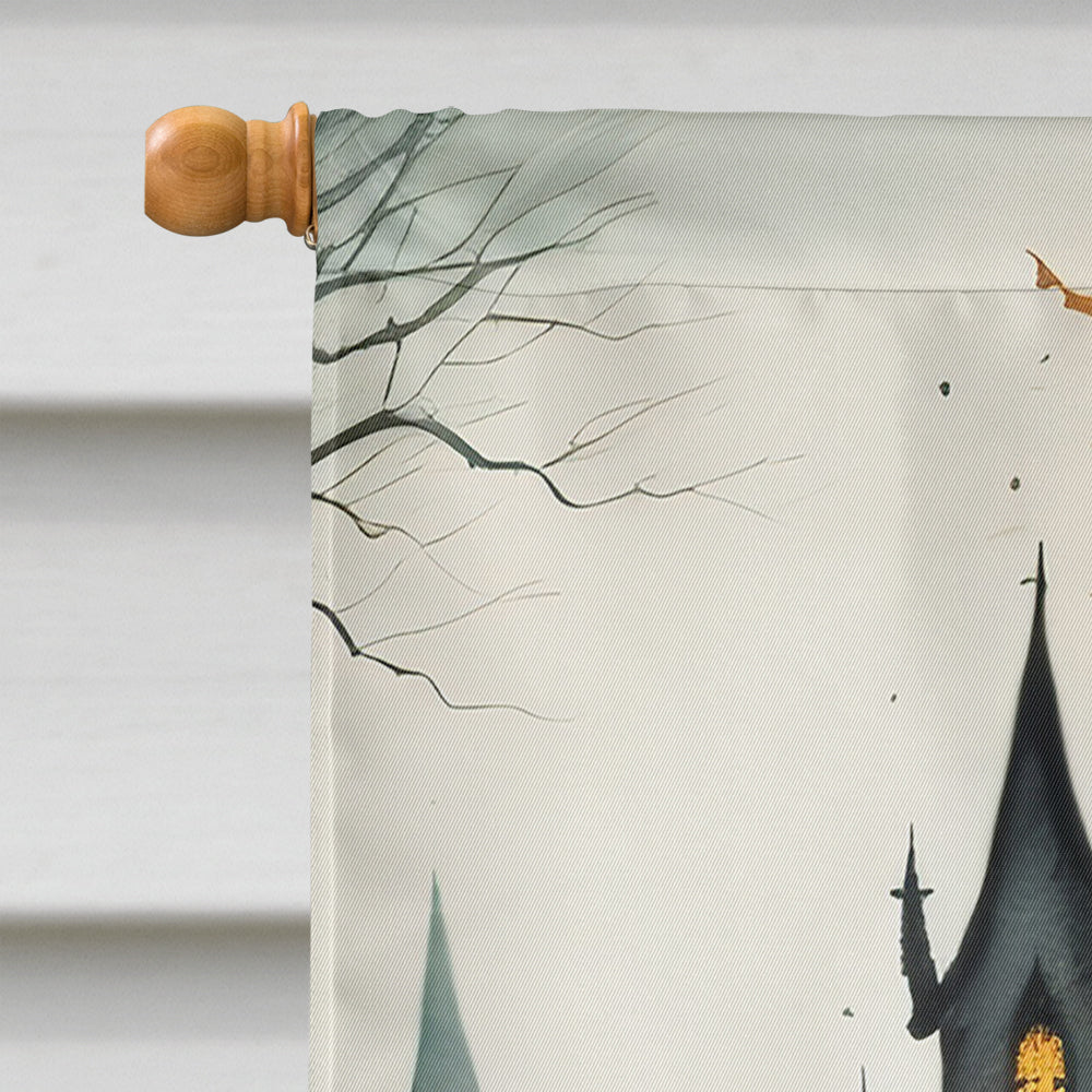 Orcs Spooky Halloween House Flag