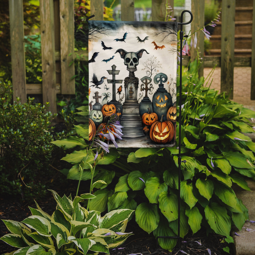 Pet Cemetery Spooky Halloween Garden Flag – Outdoor Decorative Yard Flag