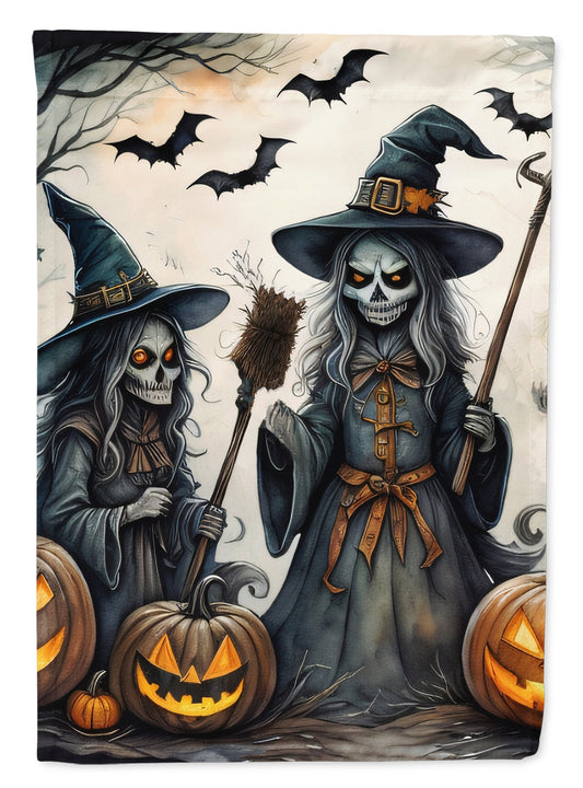 Witches Spooky Halloween Garden Flag – Outdoor Decorative Garden Flag