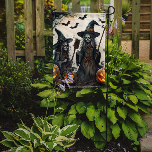 Witches Spooky Halloween Garden Flag – Outdoor Decorative Garden Flag