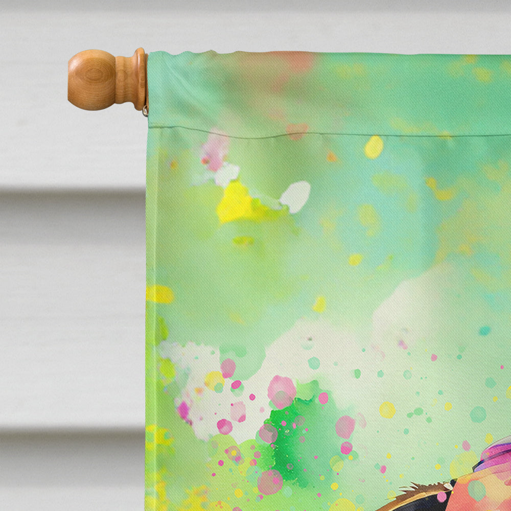 Collie Hippie Dawg House Flag