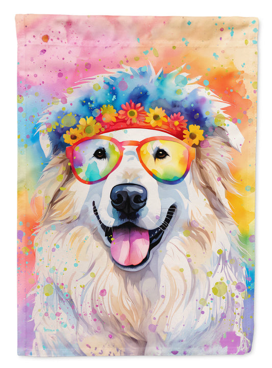 Great Pyrenees Hippie Dawg House Flag