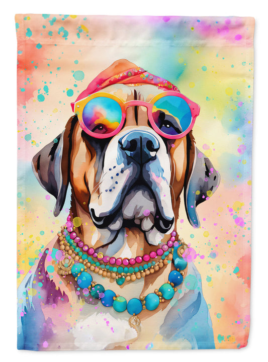 Mastiff Hippie Dawg House Flag