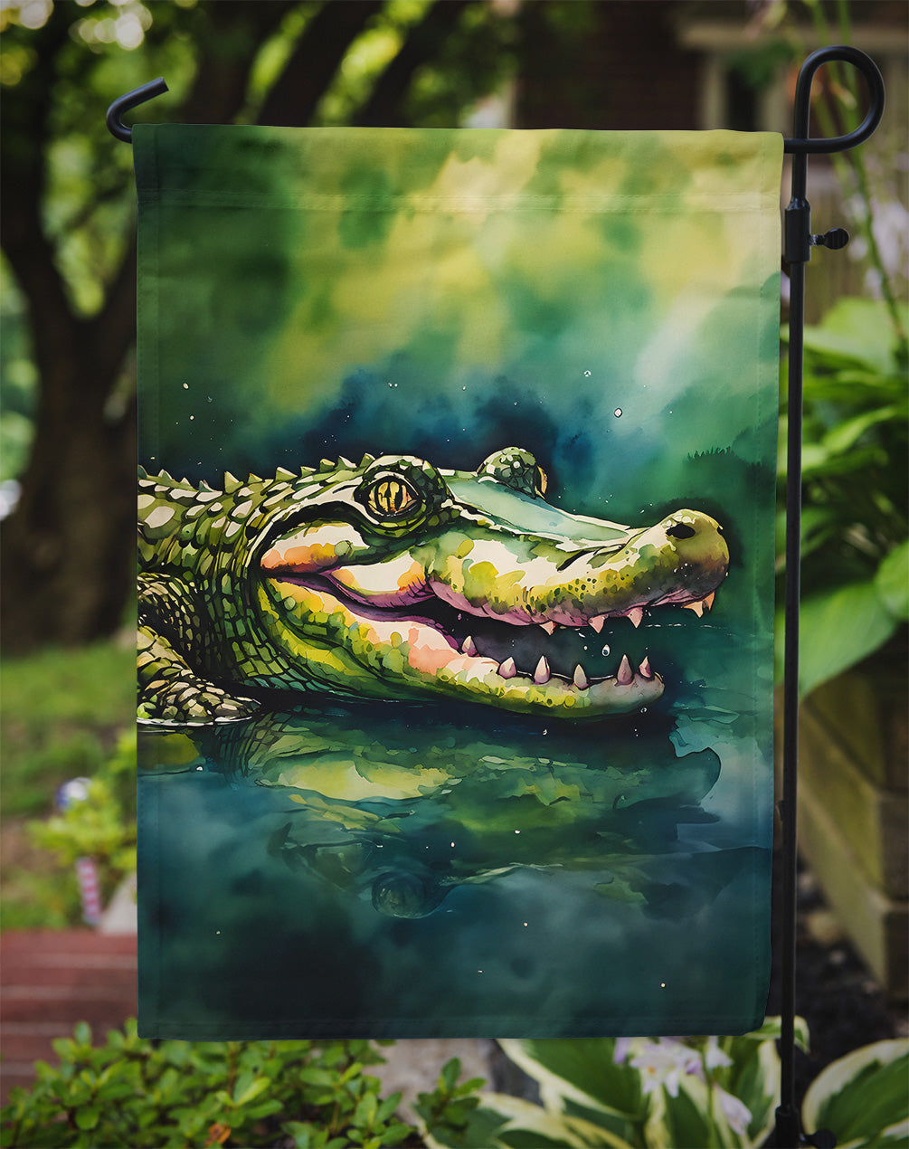 Alligator Garden Flag – Outdoor Decorative Yard Flag