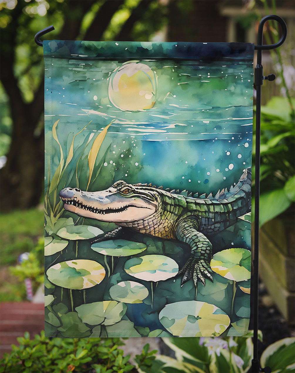 Alligator Garden Flag – Outdoor Decorative Yard Flag