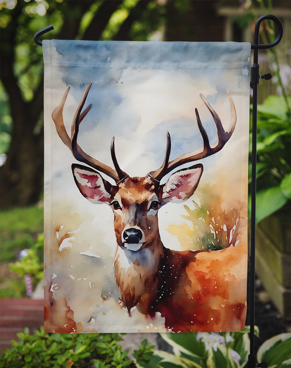 Deer Garden Flag – Outdoor Decorative Yard Flag