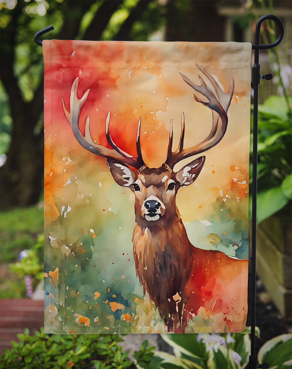 Deer Stag Garden Flag – Outdoor Decorative Yard Flag