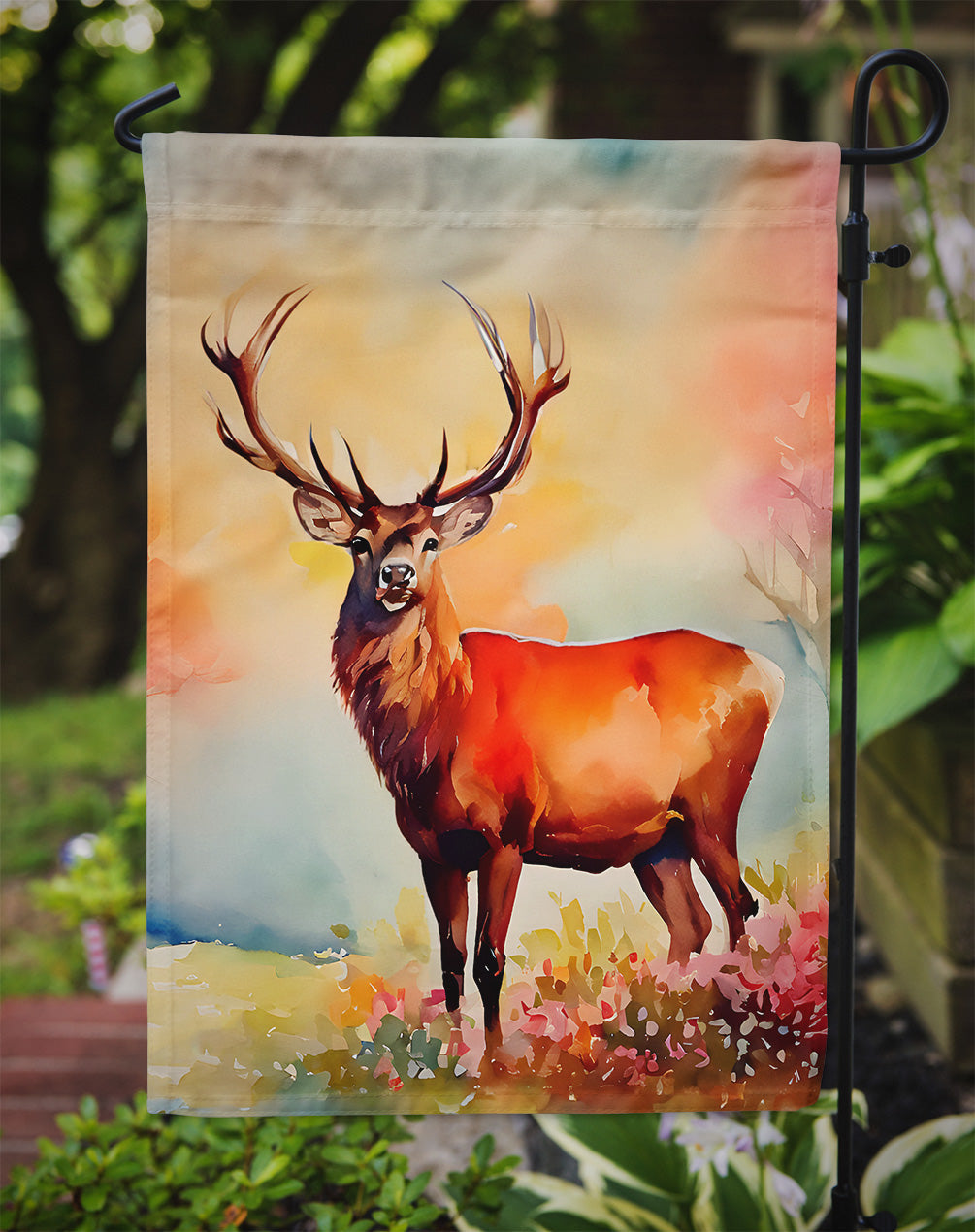 Deer Stag Garden Flag – Outdoor Decorative Yard Flag