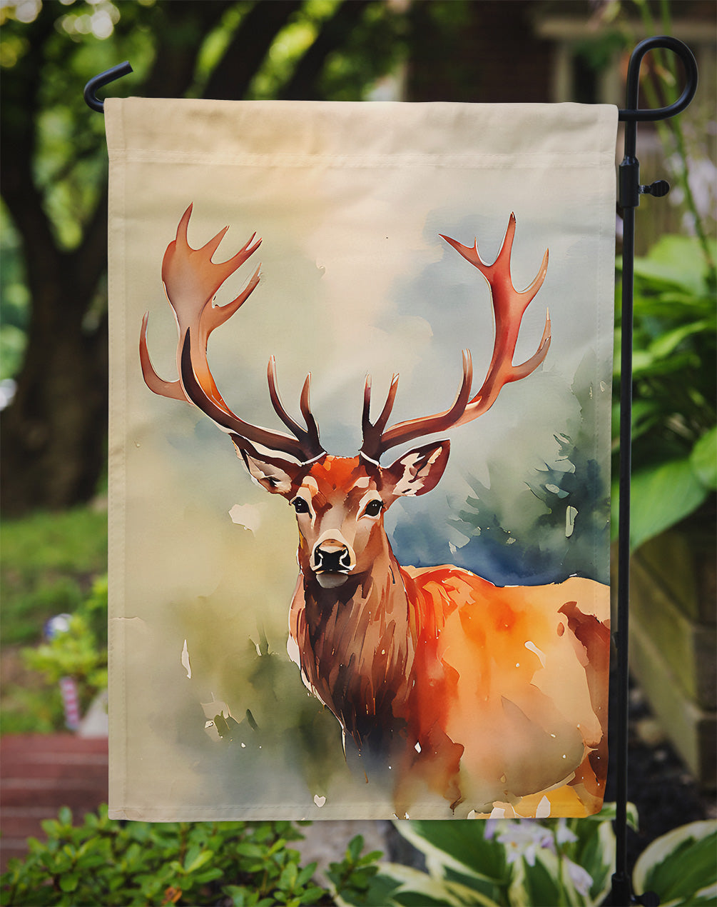 Deer Stag Garden Flag – Outdoor Decorative Yard Flag
