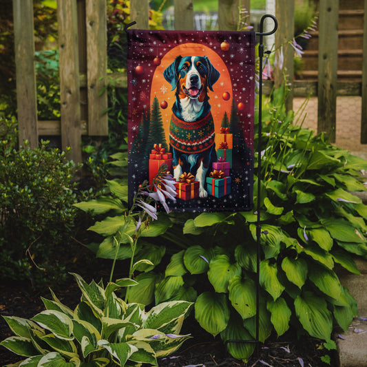 Appenzeller Sennenhund Holiday Christmas Garden Flag – Outdoor Decorative Yard Flag
