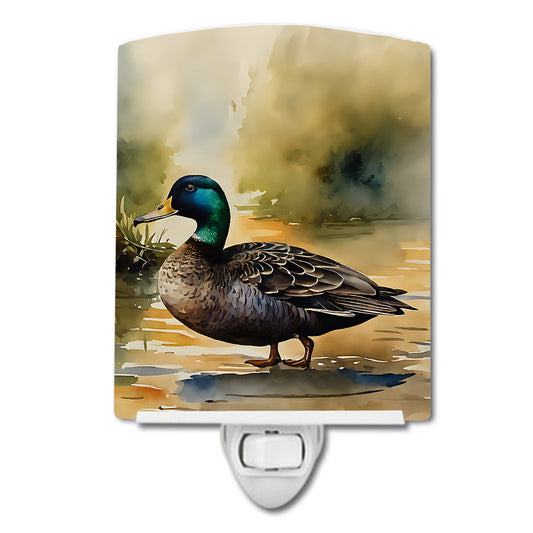 American Black Duck Ceramic Night Light