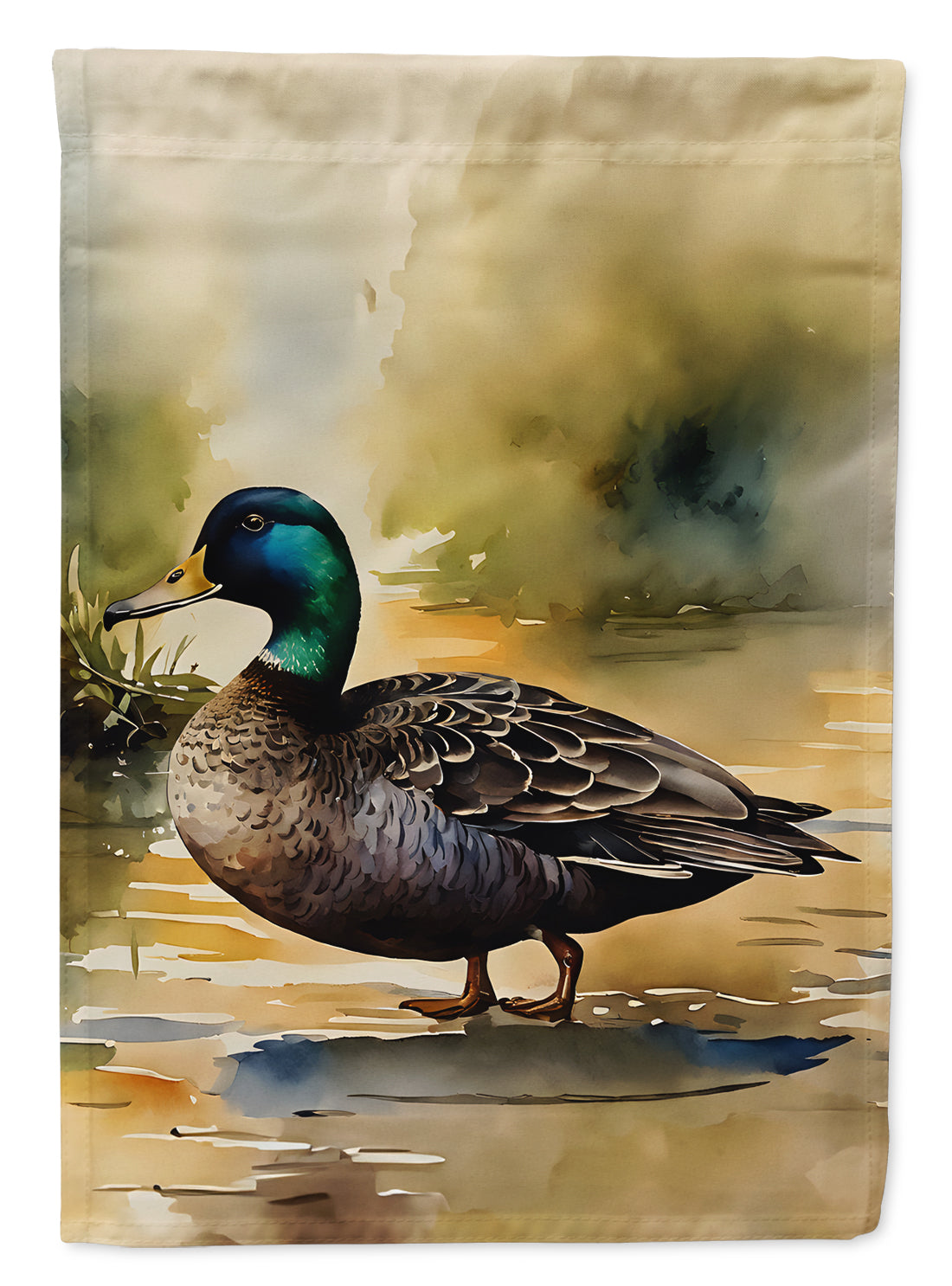 American Black Duck Garden Flag – Outdoor Decorative Yard Flag