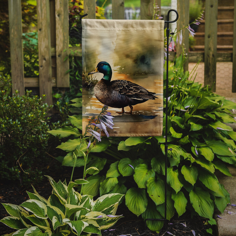 American Black Duck Garden Flag – Outdoor Decorative Yard Flag